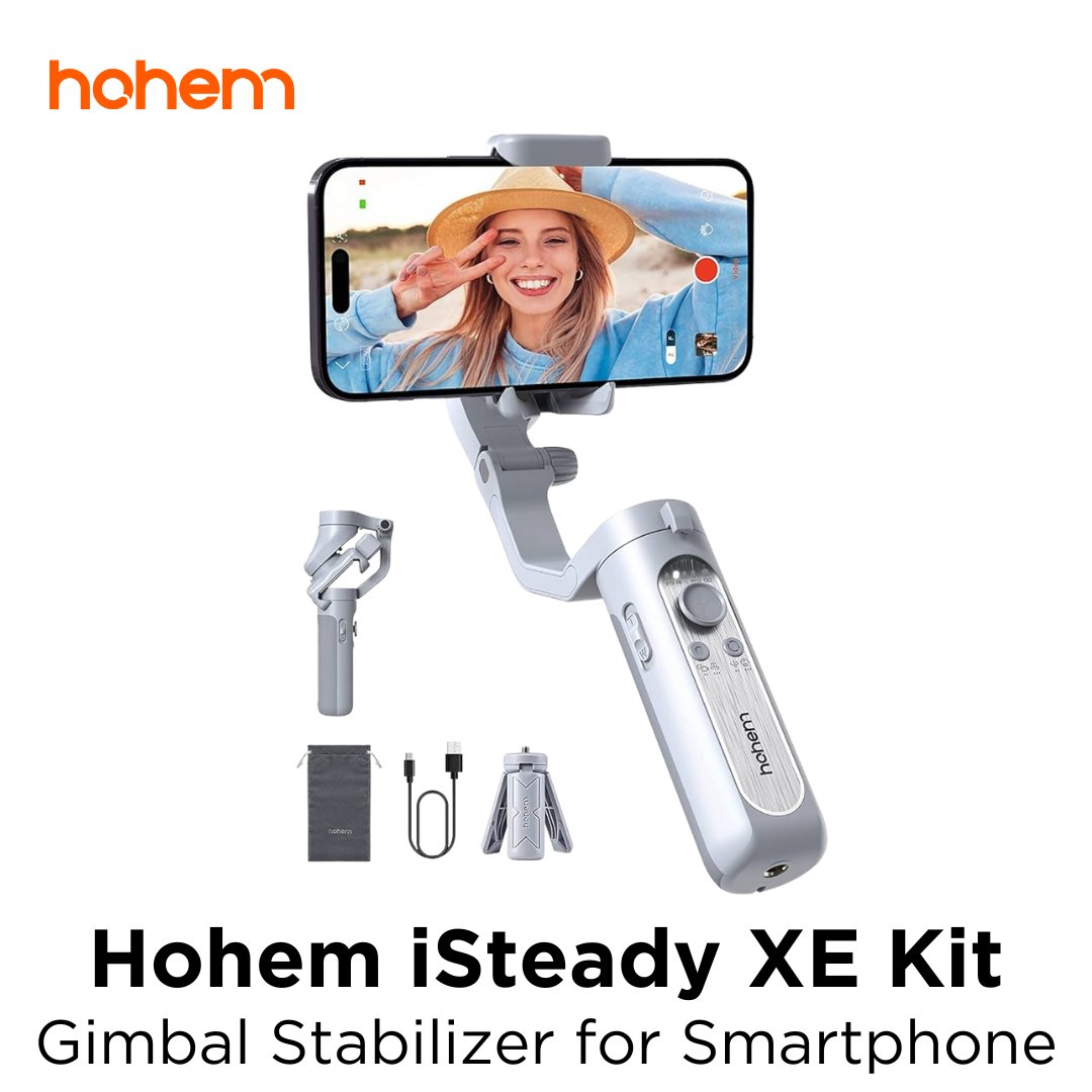 Hohem iSteady XE Kit Gimbal Stabilizer for phone and Gimbal Tripod