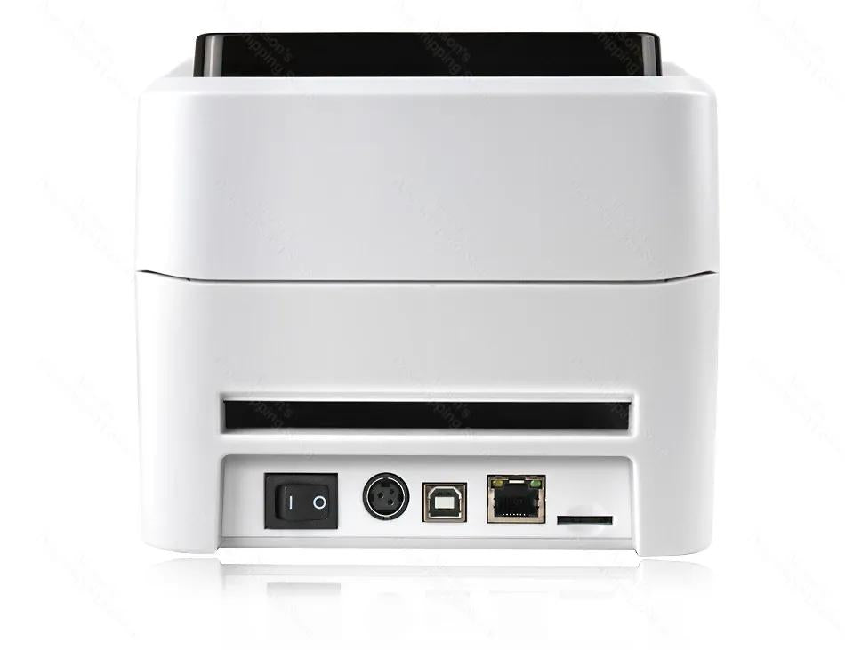 Xprinter XP-420B Thermal printer BLUETOOTH + USB Label Printer WIFI USB shipping label thermal printer a6 size waybill AWB print QR code from pc and IOS android anti-winding design Shipping label printer bluetooth waybill printer no ink waybill printer