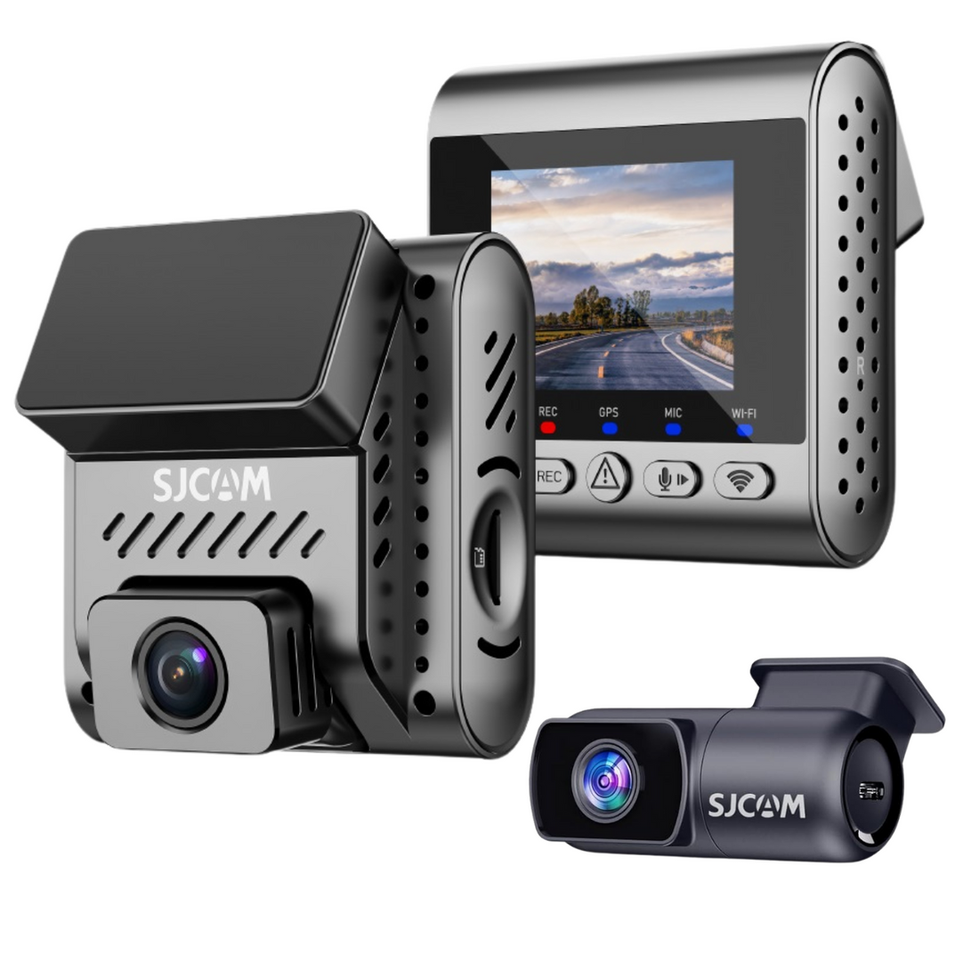 SJCAM M60 Starvis 2 Dash Cam Front and Rear HDR