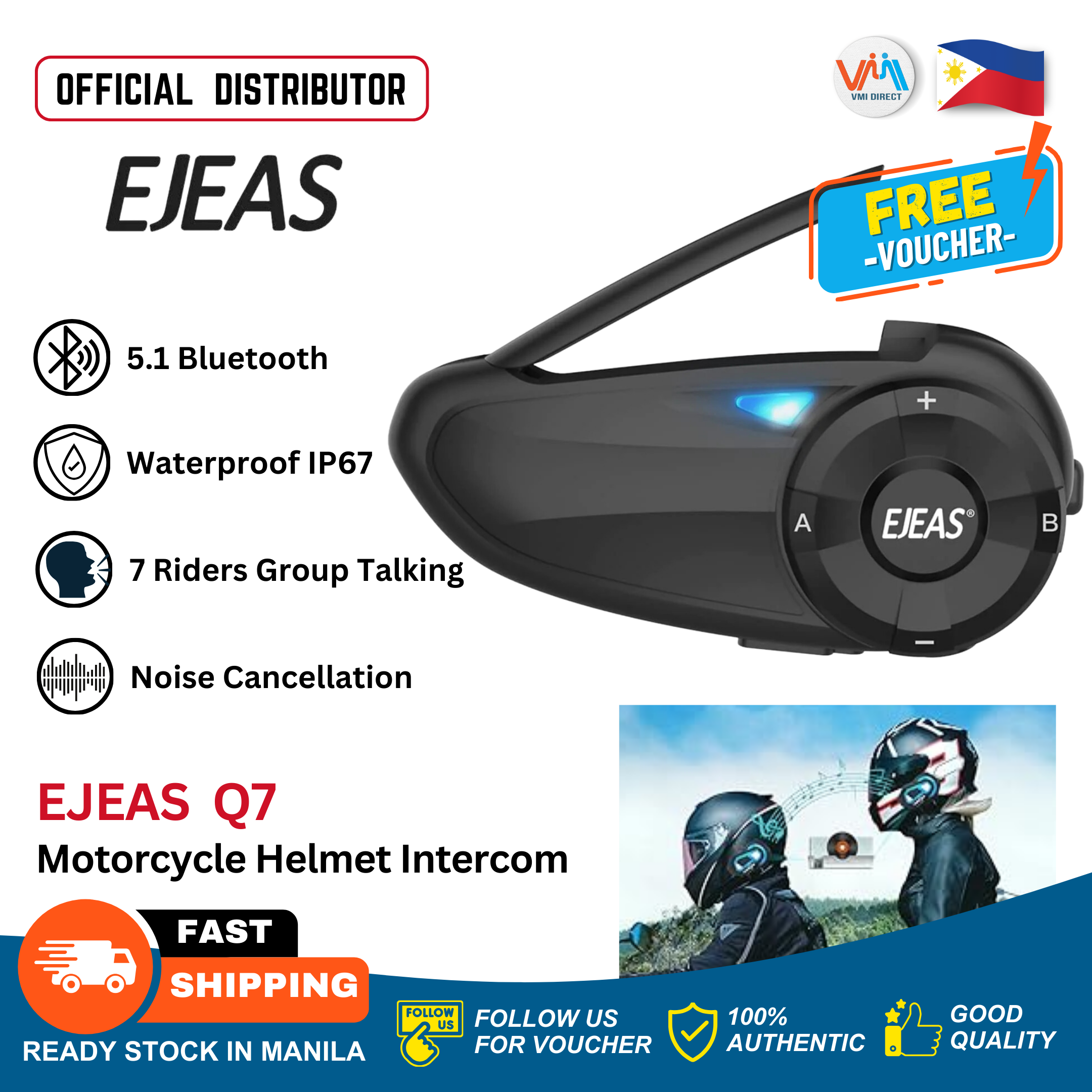 Interphone online helmet bluetooth