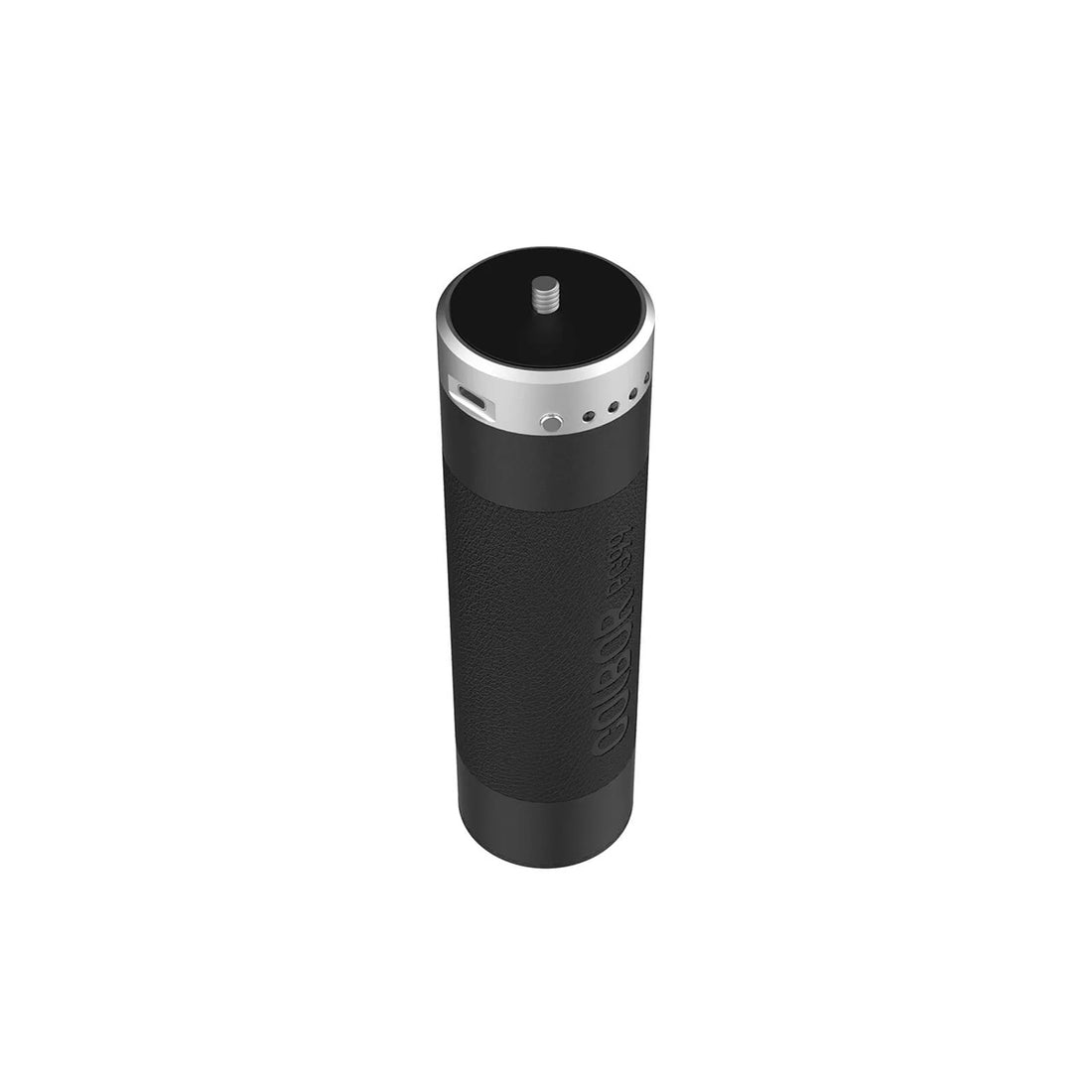 Portable rechargeable battery for LED lights with a sleek design and compact size