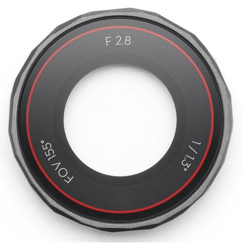 Lens accessory for DJI Osmo Action 5 Pro camera Standard Combo with F 2.8 aperture and 155 degree field of view