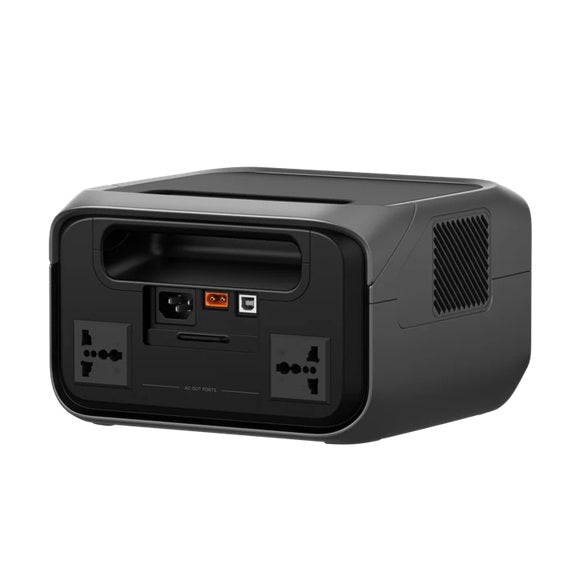 EcoFlow RIVER 3 Plus Best Portable Power Station black compact design with multiple AC and USB ports