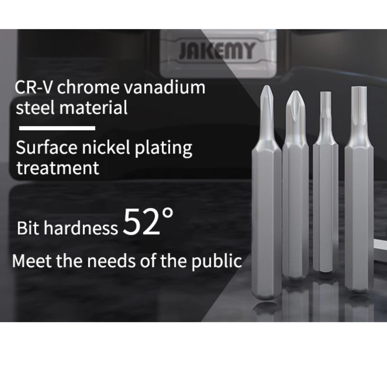 Precision Screwdriver Set 106 in 1 featuring durable CR-V steel and nickel plating for enhanced performance