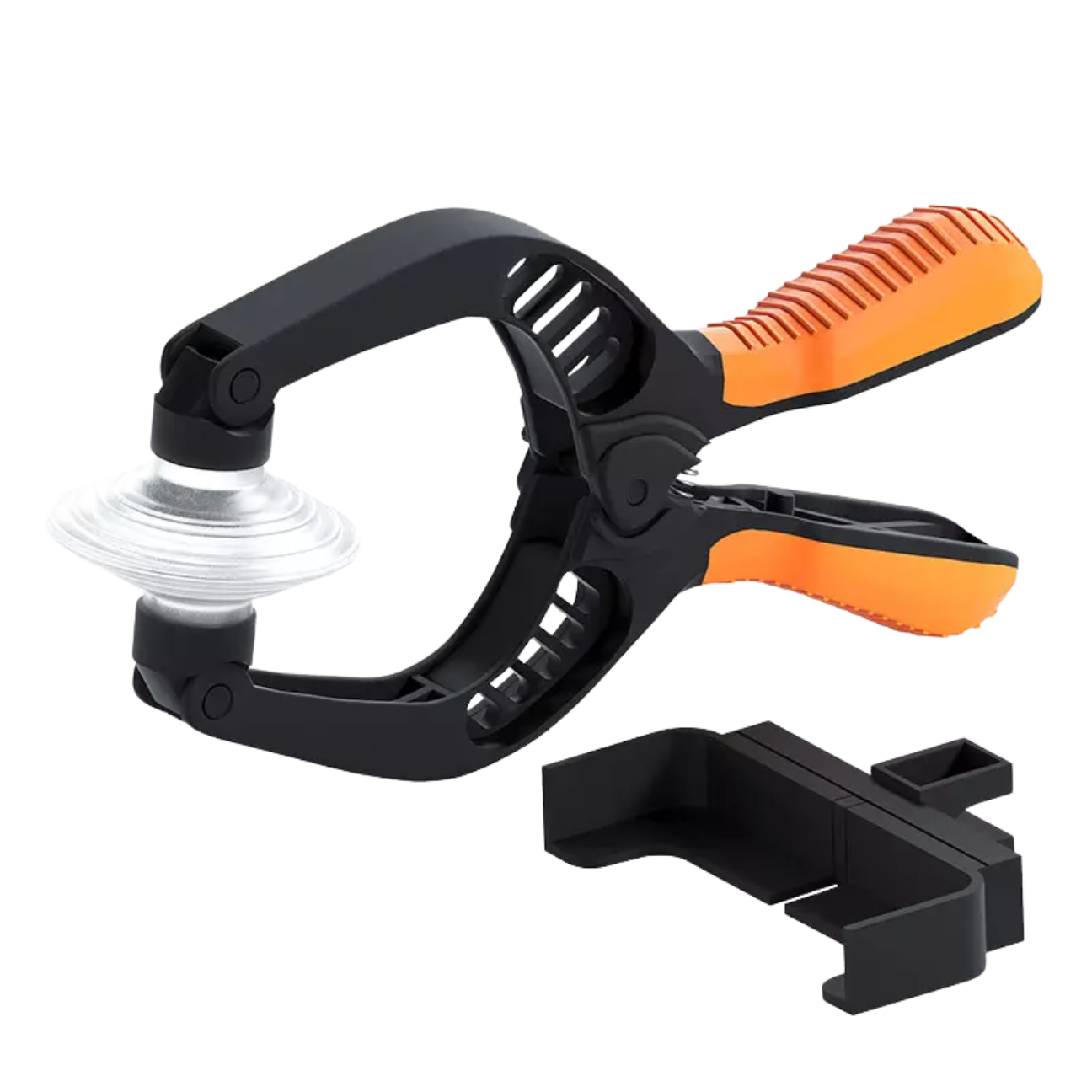 LCD Screen Opening Plier for smartphones with ergonomic grip and suction cup attachment