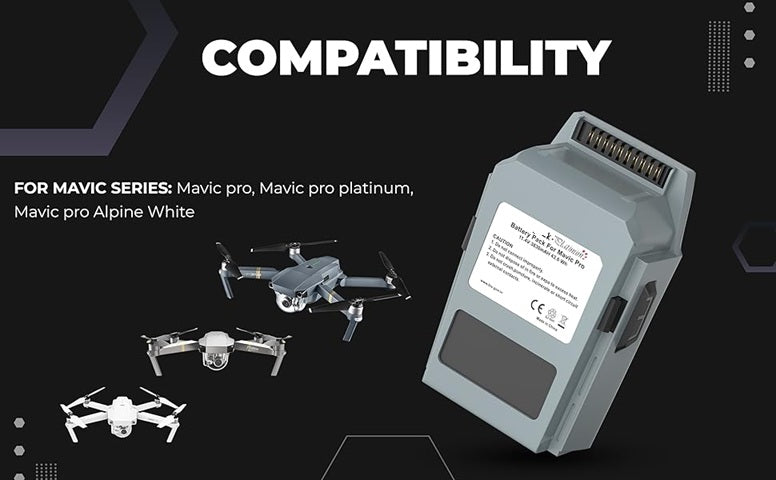 MAV-3830 extra battery for DJI Mavic compatible with Mavic pro and Mavic pro platinum