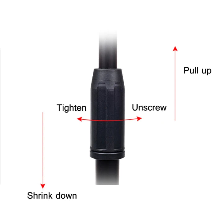 Adjustable mechanism of VMIDirect microphone stand adjustable tripod for height adjustment and stability
