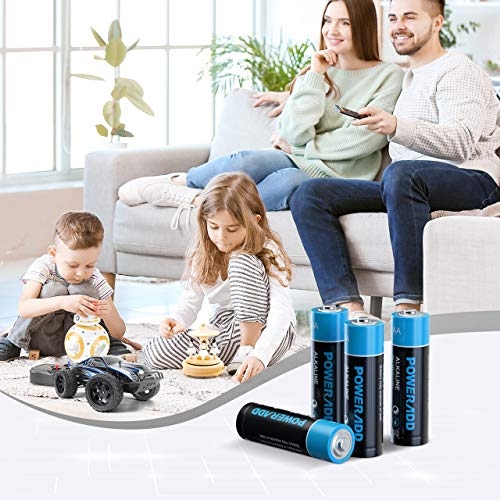 VMIDirect AA Battery 1.5v Non-Rechargeable Alkaline Batteries in a family setting with children playing