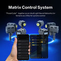 Synco COLBOR CL60R RGB video light with smartphone matrix control system for enhanced lighting setup
