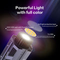 Synco COLBOR CL60R RGB video light with 65W COB light source for vibrant color and powerful output
