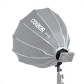 Synco COLBOR MAR light mount adapter with softbox for enhanced photography lighting