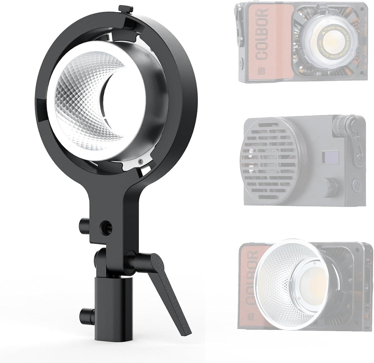 Synco COLBOR MAR light mount adapter for versatile camera lighting solutions