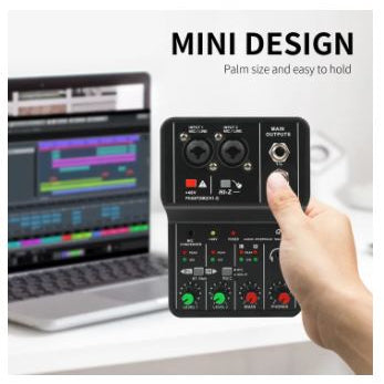 Professional USB audio interface in mini design for easy portability and use with computers