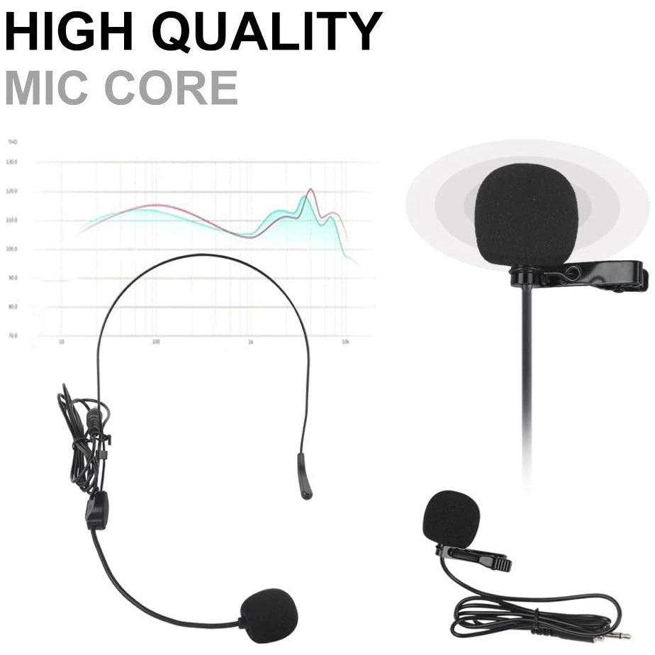 XTUGA UML200 wireless microphone system with high-quality mic core for clear audio performance