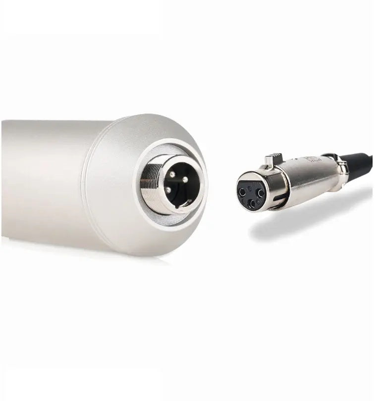 XTUGA UX87 condenser microphone featuring a high-quality XLR connector for professional audio recording