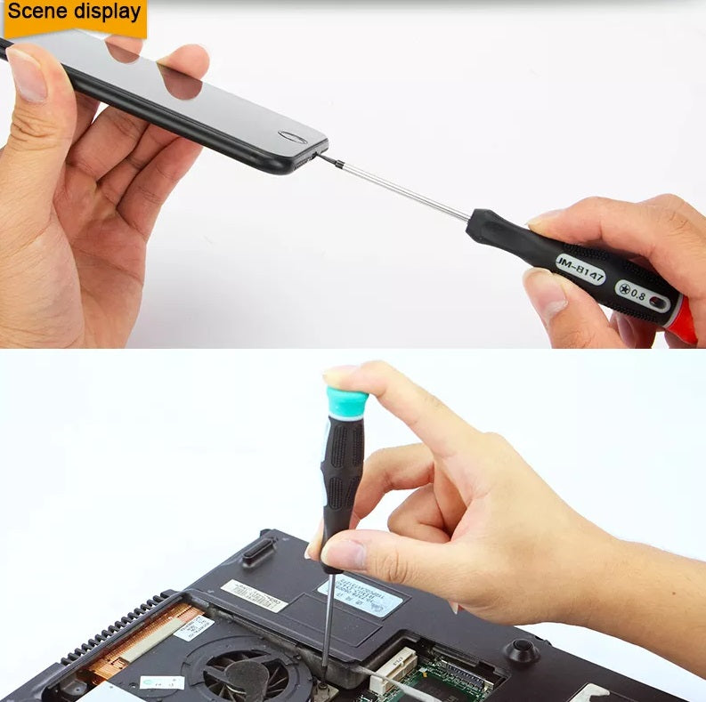 Anti-Slip Professional Screwdriver in use for repairing electronics and devices