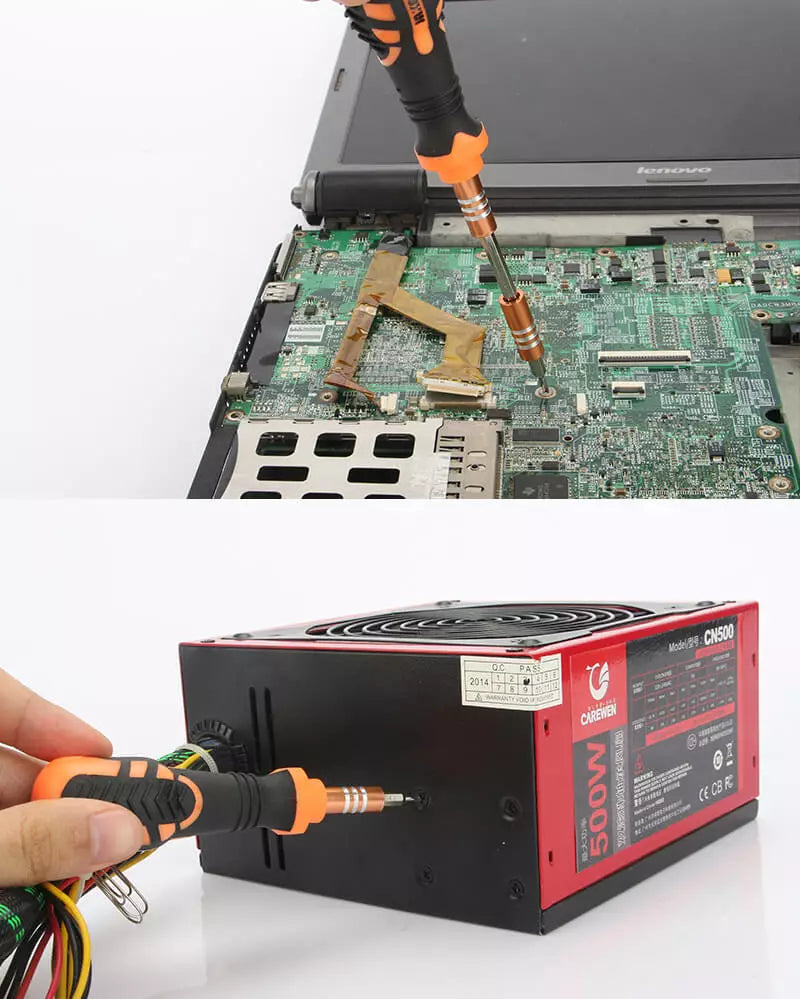 JAKEMY JM-8101 precision screwdriver set used for repairing electronics and connecting power supplies