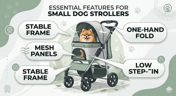Best Dog Stroller for Small Dogs (What Actually Matters)