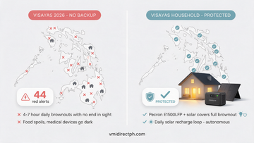 Visayas power shortage 2026 — rotating brownouts in the Eastern grid