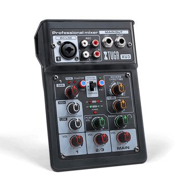XTUGA XU3 mini audio interface mixer for live selling