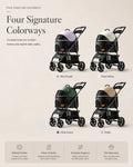 Bello SP02FD Detachable Portable Pet Stroller Dog Cat Cart Foldable Carrier Cage Trolley VMI Direct