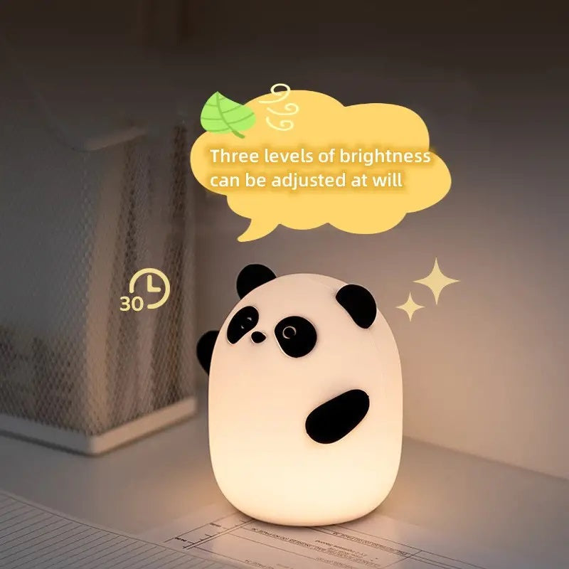 Xiaomi 3Life Y10 Panda Night Light Bedroom Lamp Rechargeable  Gift Bedroom Valentines Room Nursery