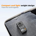 TESSAN TS-656EFW 85W Universal International Travel Adapter with Built-in USB-C Cable