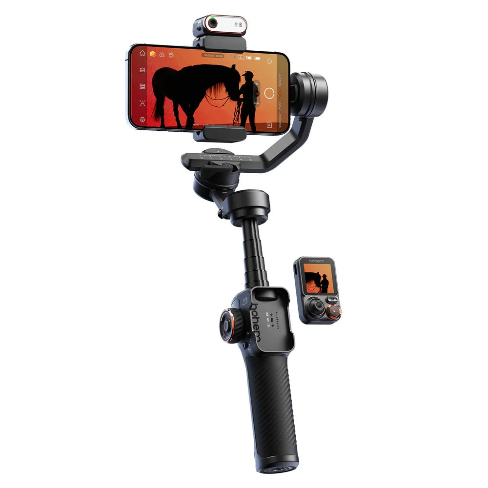 Hohem iSteady M7 AI Tracking 3 Axis Gimbal Stabilizer for iPhone Android Smartphone for Vlogging VMI