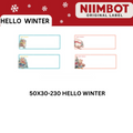 NIIMBOT White Thermal Label Stickers Waterproof Roll for B21 B1 B3S Printer