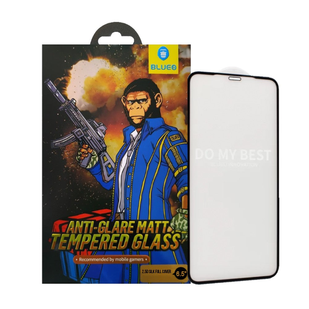 Blueo Anti-Glare matt tempered glass, Recommended by mobile gamers / VMI Direct