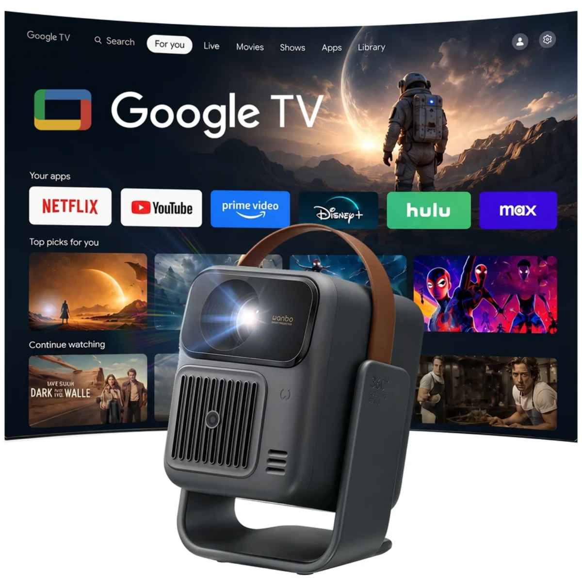 Wanbo ToGo Pro Portable Outdoor Projector