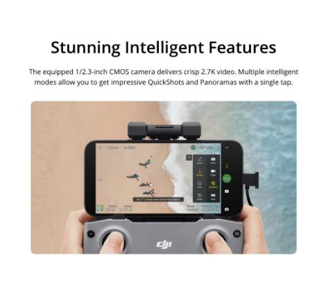 DJI Mini 2 SE Fly More Combo Remote-Controlled 2.7K HD Camera Drone with 32gb SD card & Power bank