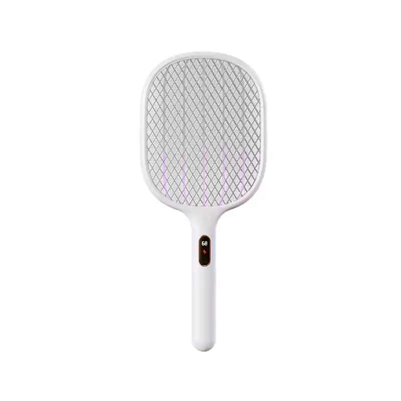 Xiaomi Qualitell S1 Electric Mosquito Killer Swatter Trap Rechargeable ( 2000mAh ) Mosquito Racket Insect Killer Fly Swatter Electric Mosquito Repellant with Purple Light - VMI Direct