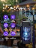 18W waterproof bug zapper with 360-degree attracting feature for outdoor use