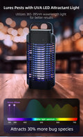 18W waterproof bug zapper with UVA LED light for effective pest control