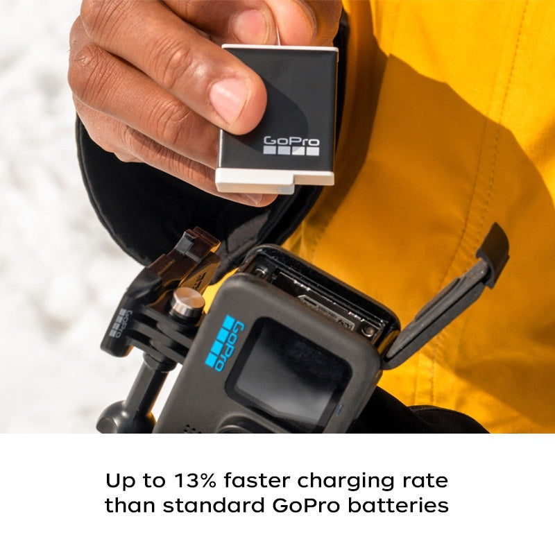 GoPro Enduro Rechargeable Battery 1720mAh Super Fast Charging Battery GoPro for Hero 9 10 11 VMI Direct