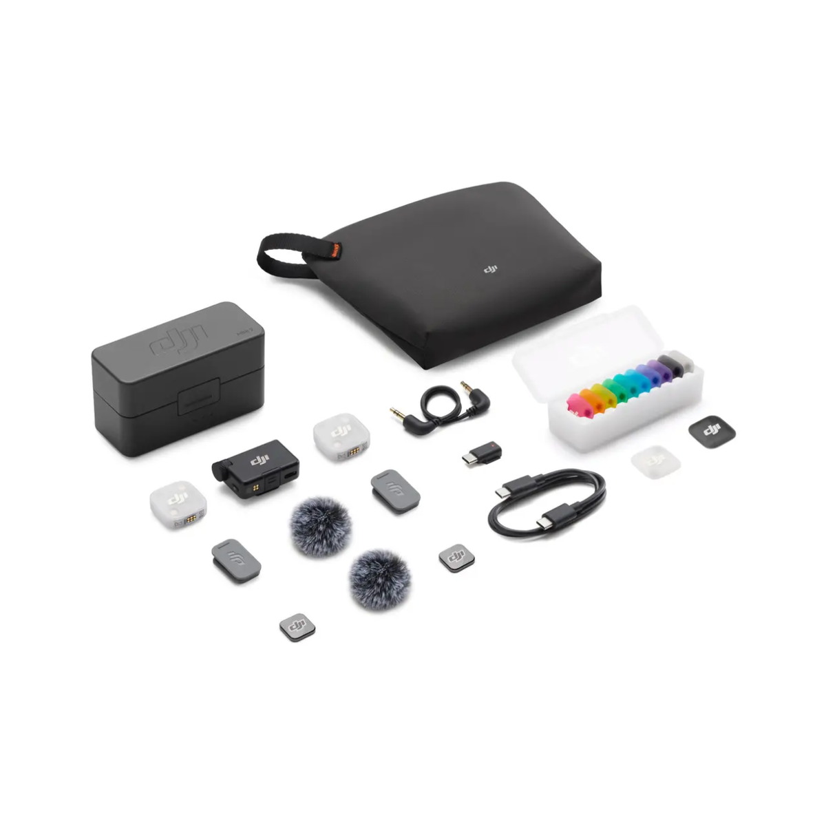 DJI Mic Mini 2 Wireless Lavalier Microphone System with Dual Transmitters for Vlogging Recording