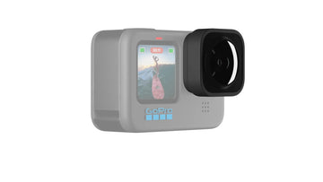 GoPro Max Lens Mod and 2.0 for Hero 11 and Hero 12 Hydrophobic Lens 5 Meters Waterproof 4K60 Anti Shake 4X Slo-Motion Ultra Wide Angle Capture 1080p120 Footage Scratch Resistant  Protective Cap Lens Adaptor Easy Installation and Removal - VMI Direct