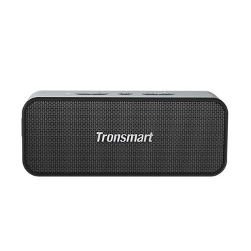 Tronsmart Element T2 Plus Upgraded 20W Bluetooth Speaker Ultra-portable Speaker With The Latest Technology IPX7 Fully Waterproof Stereo Sound Double Fun Wireless with Bluetooth & NFC1 True Wireless Stereo For 3D Stereo Sound Column Soundbar With Micro SD