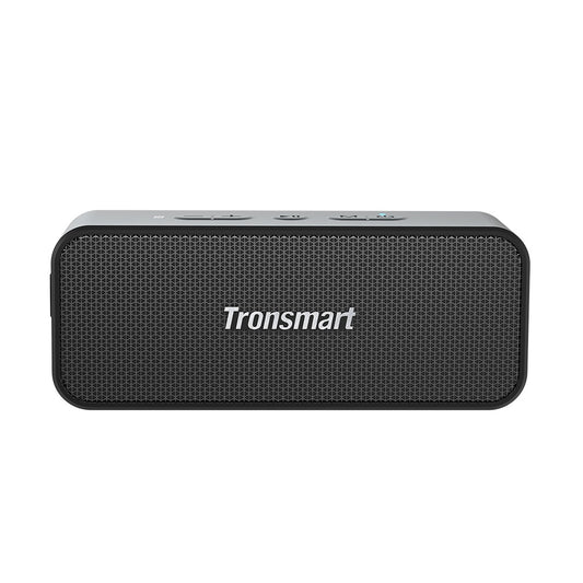 Tronsmart Element T2 Plus Upgraded 20W Bluetooth Speaker Ultra-portable Speaker With The Latest Technology IPX7 Fully Waterproof Stereo Sound Double Fun Wireless with Bluetooth & NFC1 True Wireless Stereo For 3D Stereo Sound Column Soundbar With Micro SD