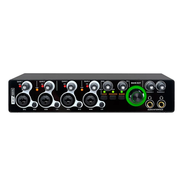 Xtuga 2023 E-44 New Upgrade 24Bit 192KHz 4 Input 4 Output USB Portable Professional Audio Interface Recording Sound Card