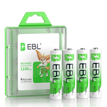 EBL LN-8122 1.2V AAA Rechargeable Battery 1100mAh VMIDirect