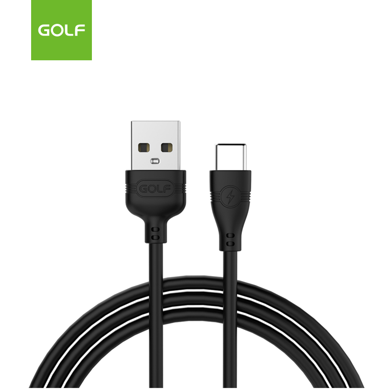 Original GOLF GC-63T 1 Meter Type C Usb Data Cable Fast Charger Wineglass Style USB-C For Smartphone Tablet Samsung Huawei iPhone15 Xiaomi Infinix Vivo Oppo Sony Asus ZTE LG GoPro Etc. - VMI Direct