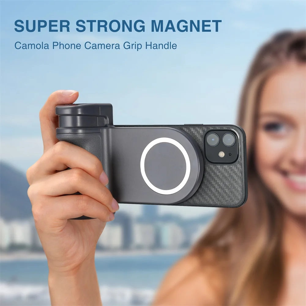 MA35 Bluetooth CapGrip Smartphone Camera Shutter Remote Handle Grip