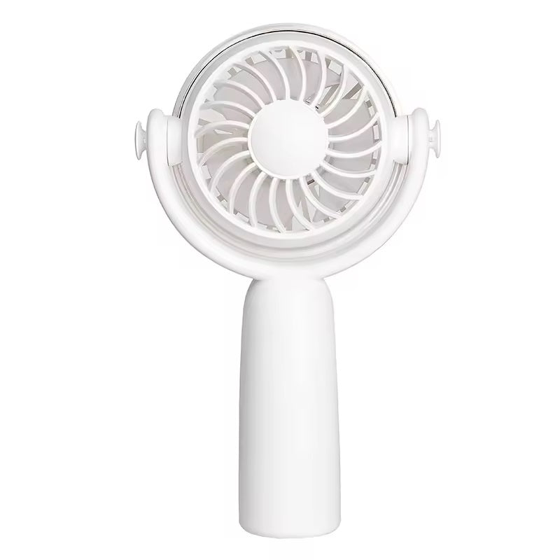 YL30 New Design Handheld fan Lanyard Fan USB Rechargeable Home and Outdoor portable Small Fan Portable Mini 1200mAh Personal Neck Hanging Air Cooling Desk Fan For Indoor Travel Outdoor School Student Office Work Valentines Gift  VMI Direct