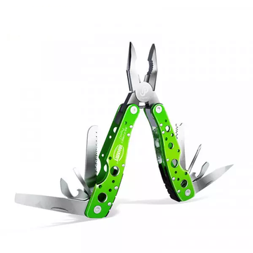JAKEMY JM-PJ1003 9 in 1 Multifunctional Outdoor Folding Tool Combined Plier Mini Electrical Pliers Multifunctional Pliers Set Combination Pliers Stripper/Cutter Heavy Duty Wire Pliers Diagonal Pliers - VMI Direct