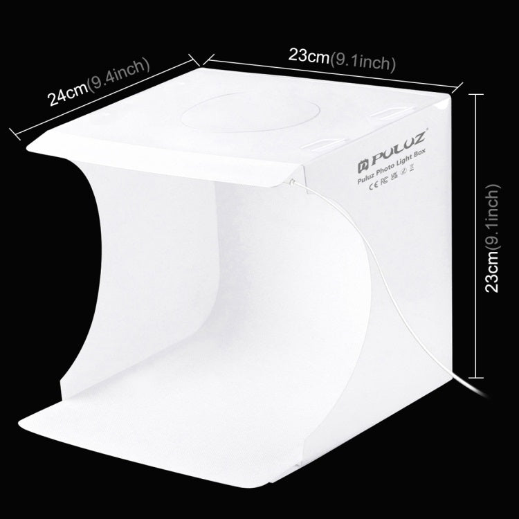 PULUZ PU5022 PHOTO BOX 20CM 23CM 30CM Tent Photography Light Box LED Room Studio Box for Shooting