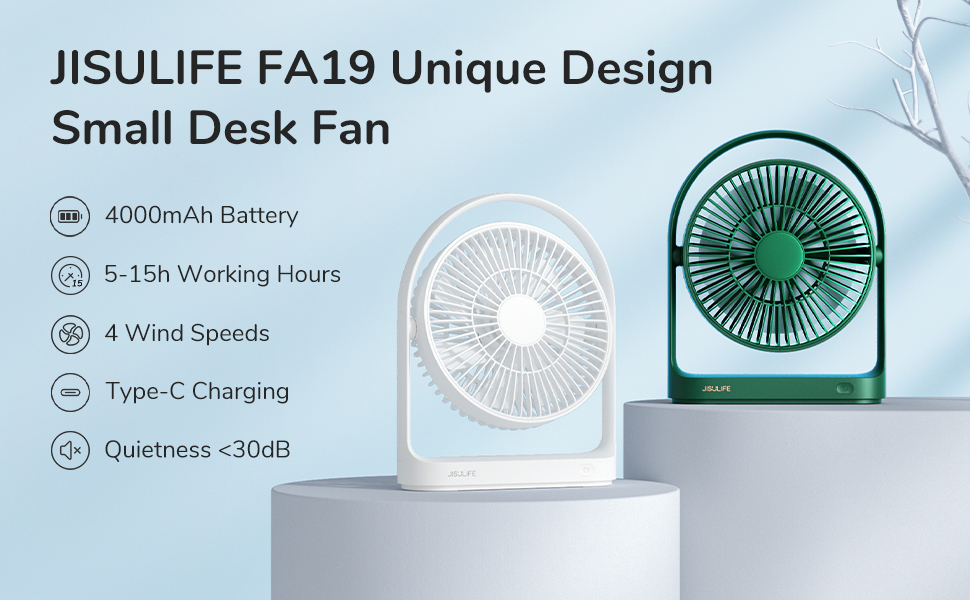 Ultra quiet best sale desk fan