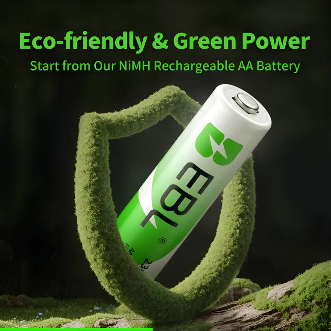 EBL LN-8111 2300mAh AA Rechargeable Batteries VMIDirect