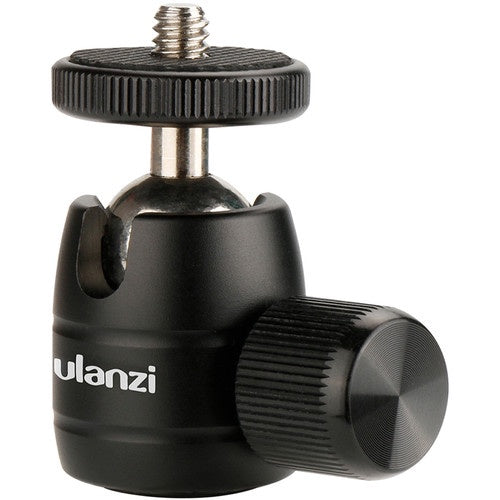 Ulanzi U-30 Aluminum Mini Tripod Ball Head 360 Degree Rotating Swivel Tripod Ballhead Bracket